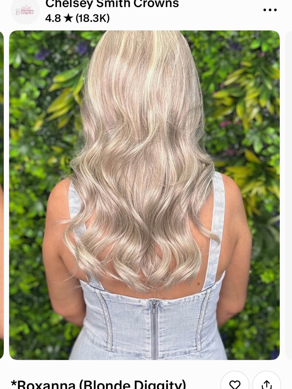 Roxanna Wavy Women's Wig - Blonde Diggity.   Chelsey Smith Crowns ROXANNA - Picture 2 of 11